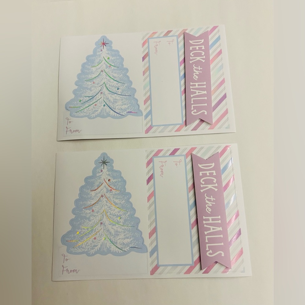 New 16 Christmas Gift Tags Design Focus 4" x 2 3/4" - Picture 12 of 13